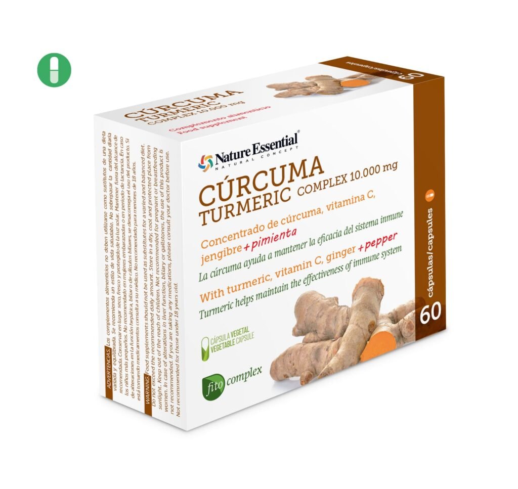 Cúrcuma complex 10.000 mg - Herbolario Naturalment Benidorm