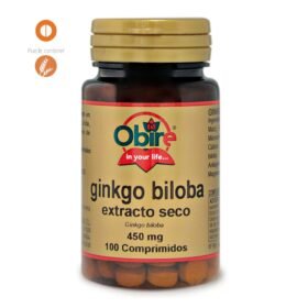 Ginkgo Biloba 450 mg extracto seco