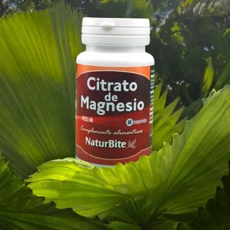 Citrato de Magnesio 60 comprimidos Naturbite - Beni Herbal