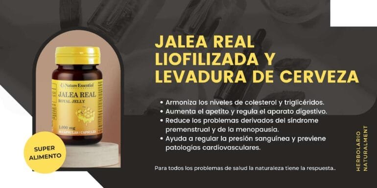 Herbolario Beni Herbal Benidorm - Jalea Real - Liofilizada u Levadura de Cerveza