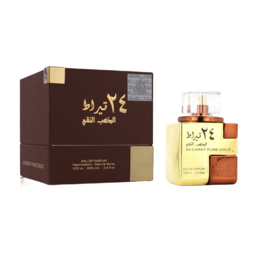 24 Carat Pure Gold Lattafa Perfumes Árabes - Herbolario Beniherbal