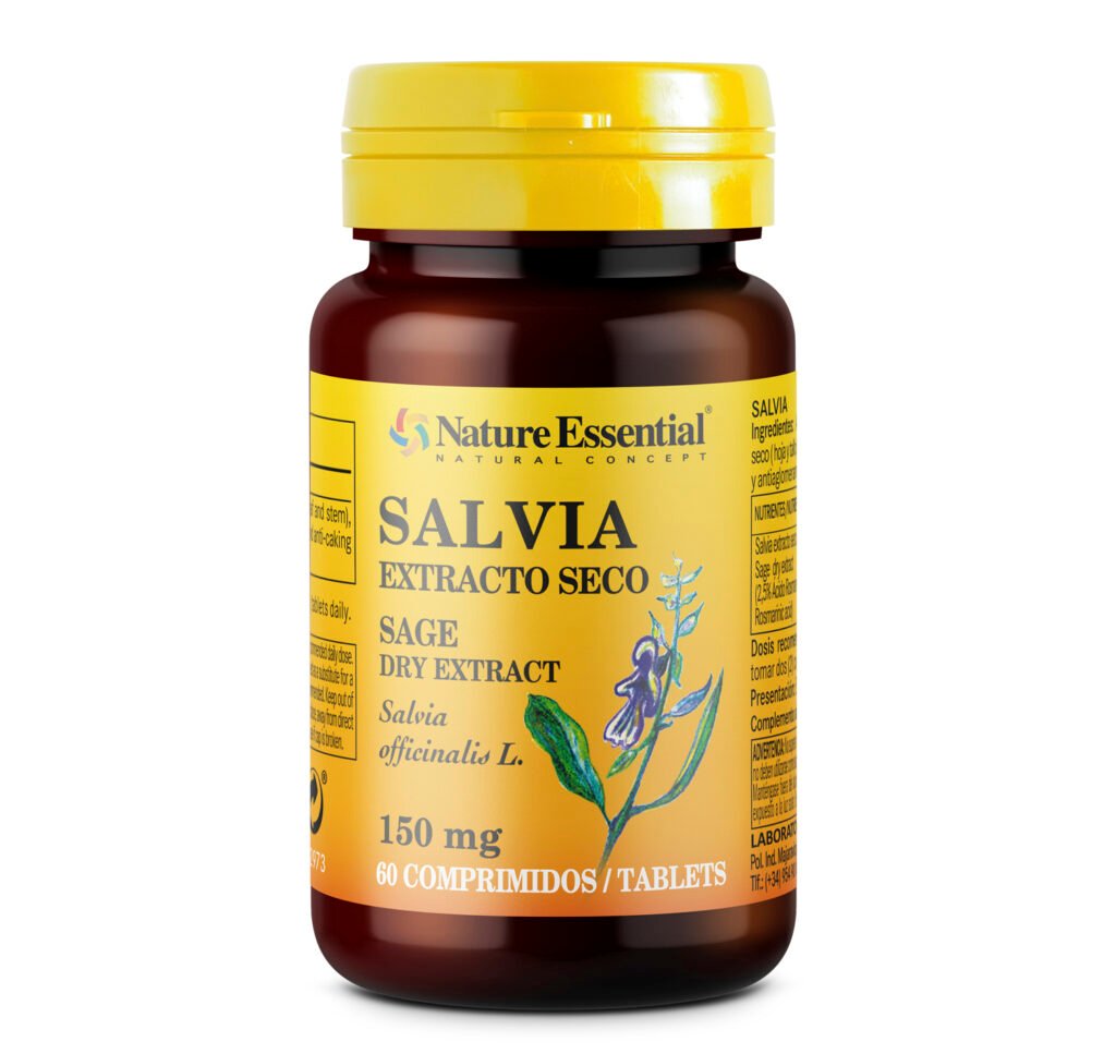 Salvia 150 mg extracto seco comprimidos