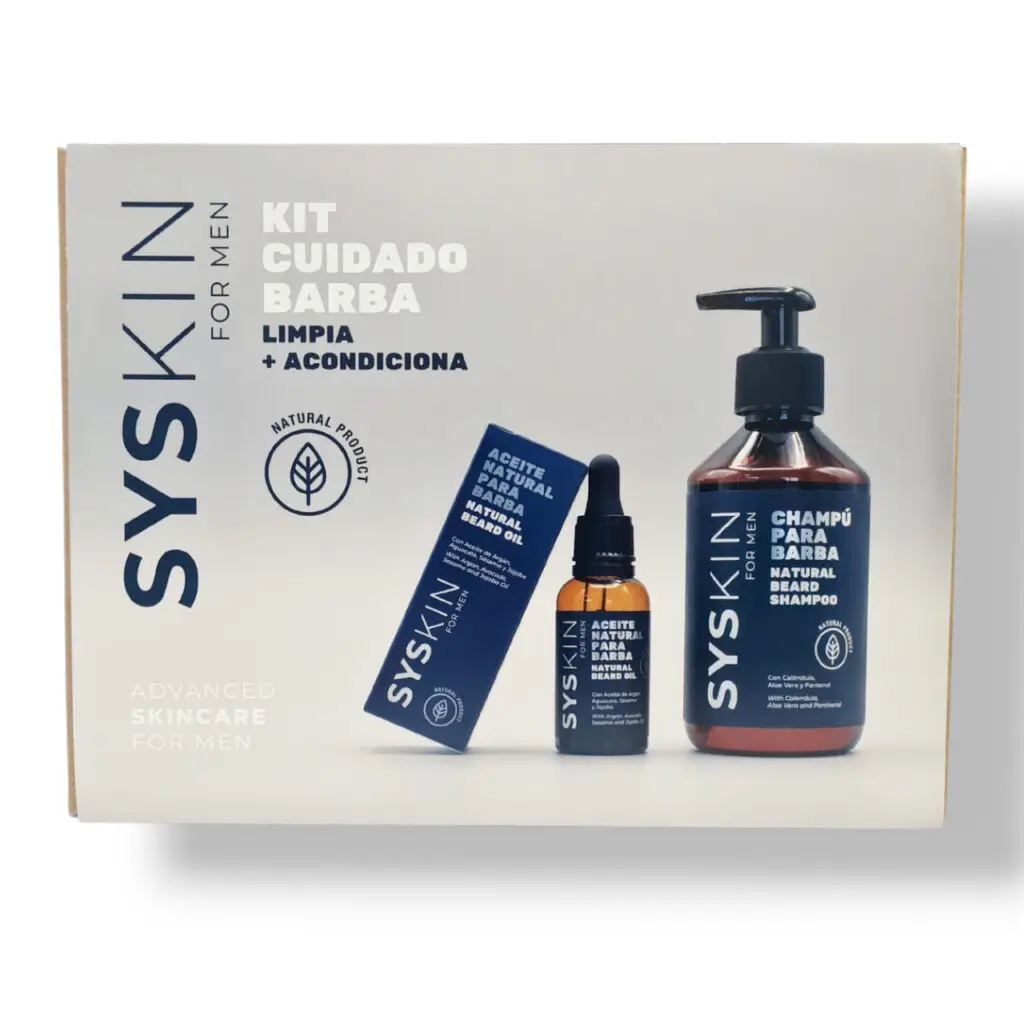 Pack Cuidado Barba SYSKIN natural