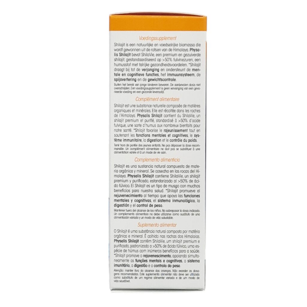 Shilajit purificado poder ayurvédico Physalis - Imagen 2