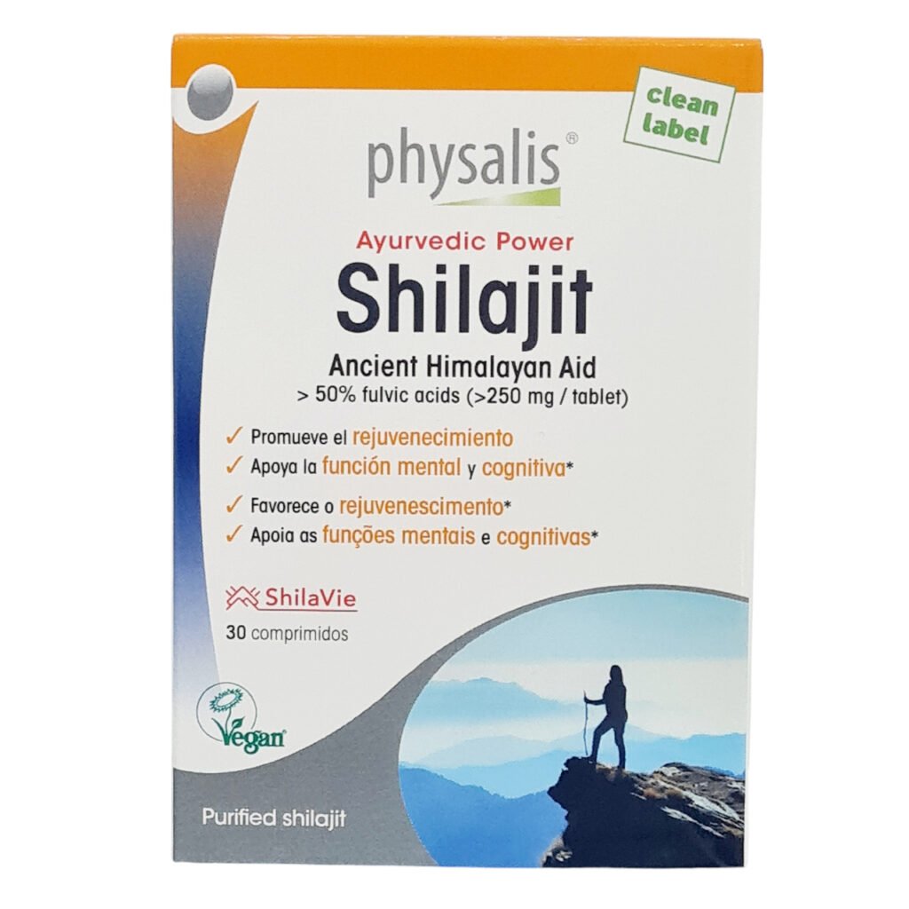 Shilajit purificado poder ayurvédico de Physalis