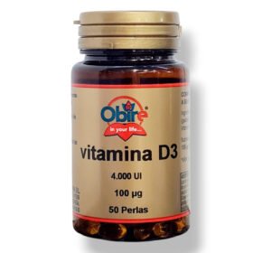 Vitamina D3 Obire 4.000 UI 50 perlas