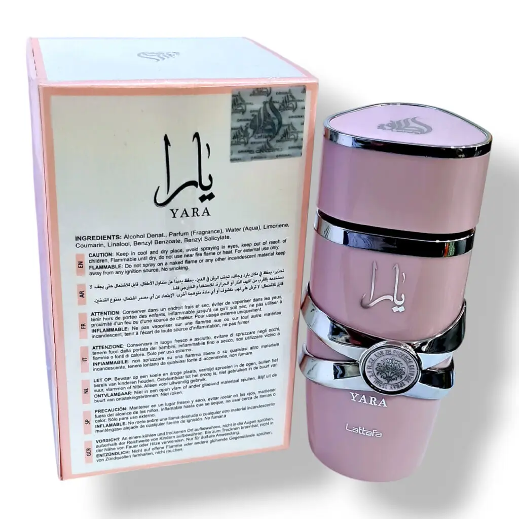 Yara Rosa perfume árabe Lattafa 100ml - Imagen 2
