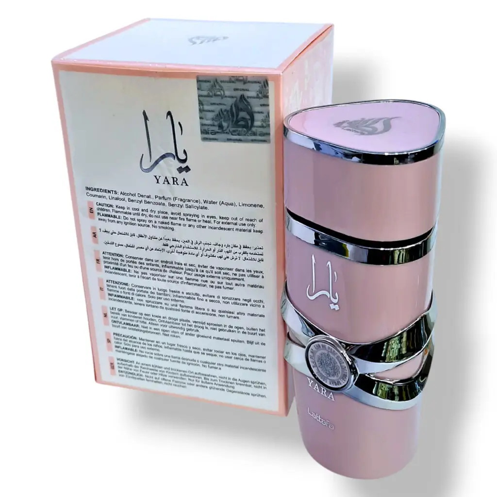 Yara Rosa perfume árabe Lattafa 100ml - Imagen 3