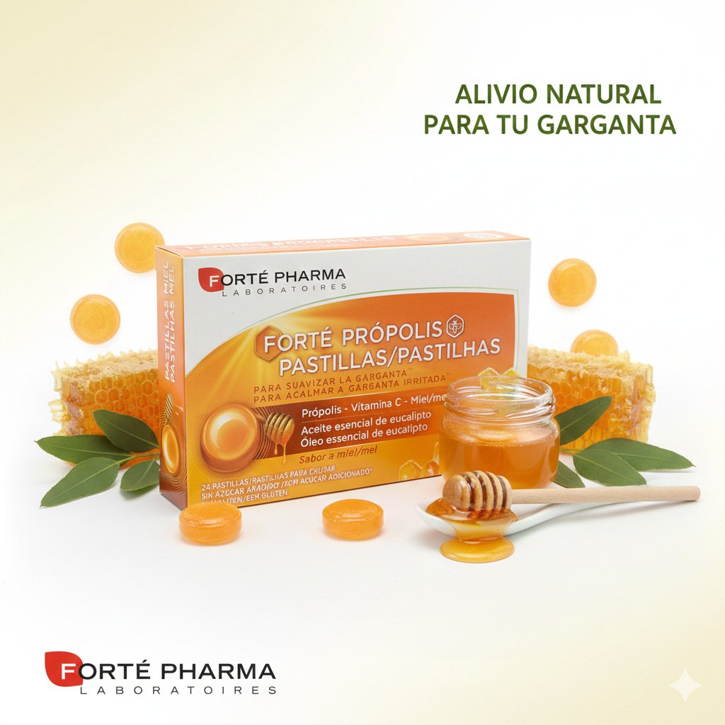 Pastillas para Chupar Própolis Forté Pharma Garganta