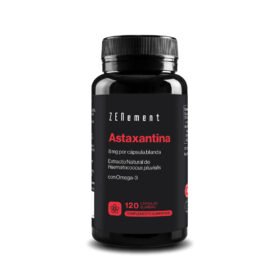 Bote Astaxantina Natural 8mg de microalga Haematococcus pluvialis Zenement