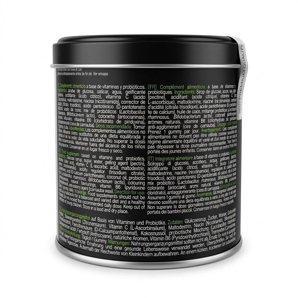 Probiotico Gummies Aldous Bio (120 uds) | Salud y Digestión - Imagen 4