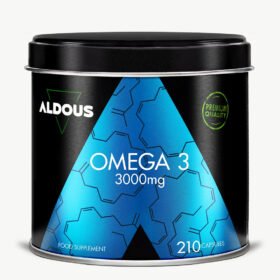 Omega 3 Aldous | 3000mg Bienestar Cardiovascular y Cerebral 210 Cáps
